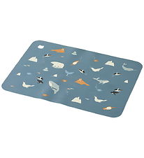 Liewood Placemat - Silicone - Jude - Arctic Sea/Ocean View