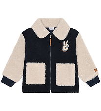 Hust and Claire Fleecejacke - Erik Teddy - Mehr Navy