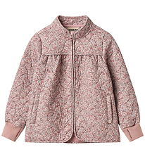 Wheat Thermojacke - Thilde - Soft Lavender Blumen