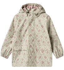 Wheat Regenjacke - Ollo - Slightly Green Blumen