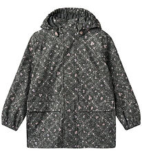 Wheat Regenjacke - Ollo - Forest Lake Checked Flowers