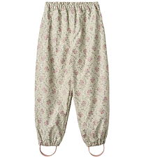 Pantalon de pluie Wheat - Olo - Légèrement Green Fleurs