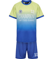 Hummel Tracksuit - hmlShimmer - Shadow Lime