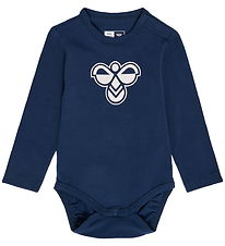 Hummel Bodysuit l/s - hmlMini - Dress Blues