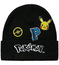 Name It Beanie - NkmJehudi - Knitted - Pokémon - Black