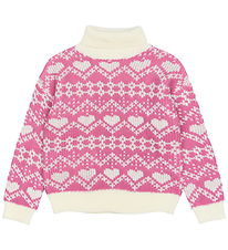 Blouse The New - Tricoté - TnPerline - Ibis Rose