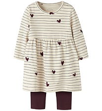 Name It Kleid - NbfVandora - Summer Sand/Fig