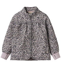 Wheat Thermojacke - Thilde - Black Sea Blumen