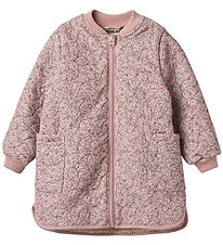 Wheat Thermojacke m. Fleece - Helga - Soft Lavender Blumen