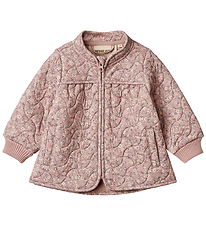 Wheat Thermojacke - Thilde - Soft Lavender Blumen