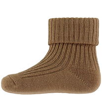Wheat Socken - Wolle - Rib - Ziggy - Caramel