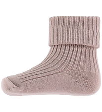 Wheat Socken - Wolle - Rib - Ziggy - Dry Rose