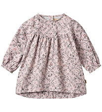 Wheat Kleid - Fenja - Lilac Karierte Blumen