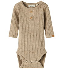 Lil' Atelier Bodysuit l/s - Knitted - NbmOmilo - Pure Cashmere