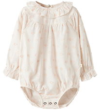 Lil' Atelier Bodysuit l/s - NbfNethe - Pastel Parchment