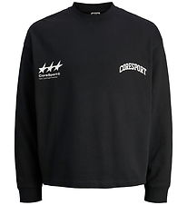 Jack & Jones Sweatshirt - JcoSignal - Black