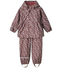 Name It Rainwear w. Fleece - NmfDry - Fig