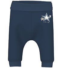 Name It Sweatpants - NbmVonne - Insignia Blue/Stars