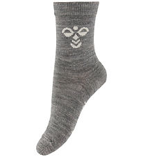 Hummel Socks - Wool - hmlJr - Grey Melange