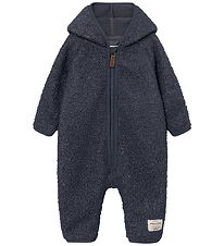 Mini A Ture Fleece Suit - MatAdel - Ombre Blue