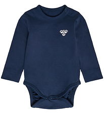 Hummel Bodysuit l/s - hmlMini - Dress Blues