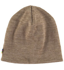 Joha Beanie - 2-layer - Wool/Silk - Beige Melange