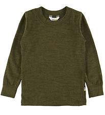 Joha Blouse - Wool - Moss Green