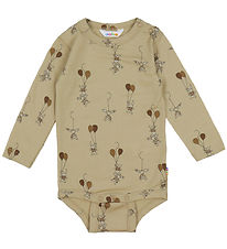 Joha Bodysuit l/s - Wool - Green