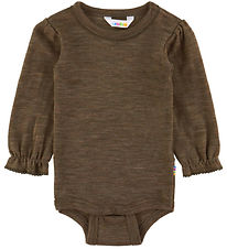Body m/l Joha - Laine/Soie - Marron Chiné