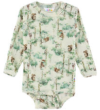 Joha Body l/ä - Wolle - Off White m. Bäume