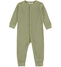 Joha Jumpsuit - Rib - Wool/Silk - Green