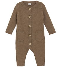 CeLaVi Jumpsuit - Wool - Knitted - Cocoa Cream