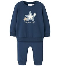 Name It Sweatshirt - NbmVonne - Insignia Blue/Sterne