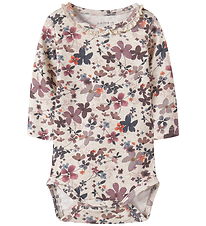 Name It Bodysuit l/s - NbfNaline - Peyote Melange