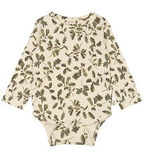 Petit Piao Bodysuit l/s - Oak