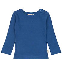 Petit Piao Blouse - Rib - Modaal - Waar Navy