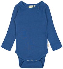 Petit Piao Bodysuit l/s - Rib - Modal - True Navy