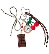 DAY ET Keychain - Chocolate Plum