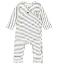 Konges Sløjd Jumpsuit - GOTS - Stripe Blue