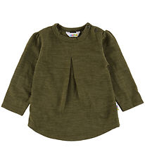 Joha Blouse - Wool - Moss Green