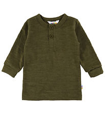 Joha Blouse - Wool - Moss Green