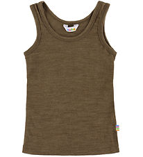 Joha Undershirt - Wool/Silk - Brown Melange