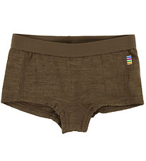 Joha Hipsters - Wool/Silk - Brown Melange