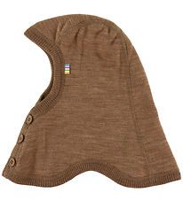 Joha Balaclava - Wool - 2-layer - Warm Brown