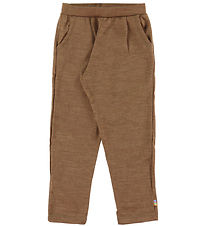 Joha Trousers - Wool - Warm Brown