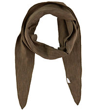 Joha Scarf - Wool/Silk - Brown Melange