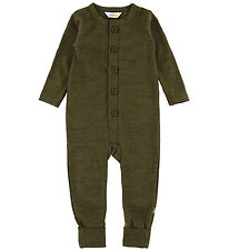 Joha Jumpsuit - Wool - Moss Green