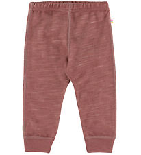 Joha Leggings - Wool/Bamboo - Mark Rose
