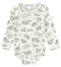 Joha Bodysuit l/s - Wool/Silk - Off White