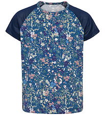 Hummel T-Shirt - HmlJR Mix - Dress Blues/Riverside